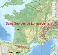 localisation mairie de Saint-Georges-de-Longuepierre