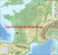 localisation mairie de Saint-Martial-de-Mirambeau