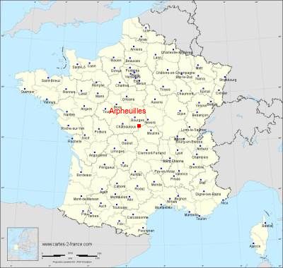 Carte de Arpheuilles