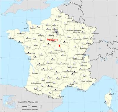 Carte de Assigny