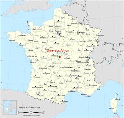 Carte de Loye-sur-Arnon