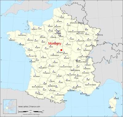 Carte de Montigny