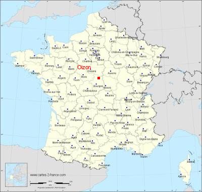 Carte de Oizon