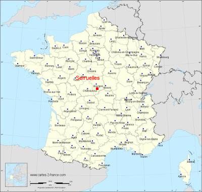 Carte de Serruelles