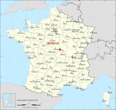Carte de Torteron