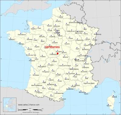 Carte de Venesmes