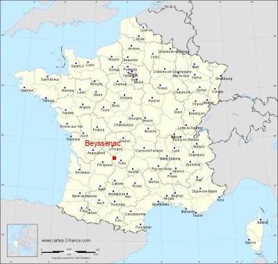Carte de Beyssenac