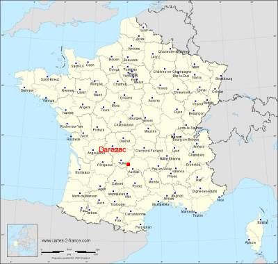 Carte de Darazac