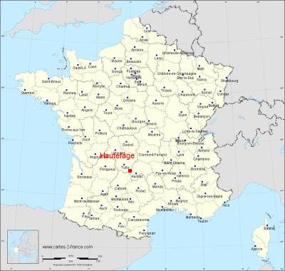 Carte de Hautefage