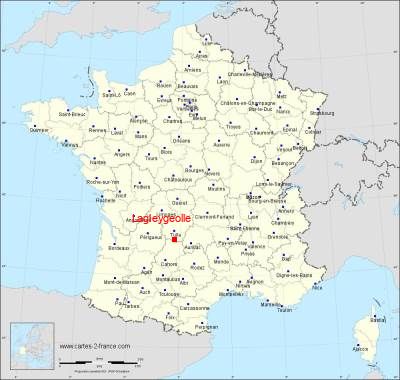 Carte de Lagleygeolle