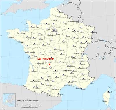 Carte de Lamongerie