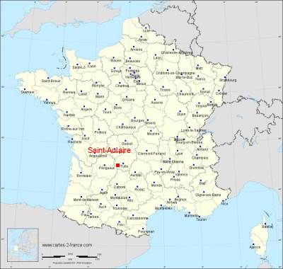 Carte de Saint-Aulaire