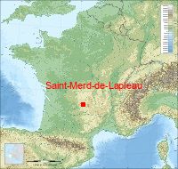 localisation mairie de Saint-Merd-de-Lapleau