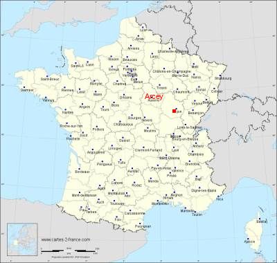 Carte de Arcey