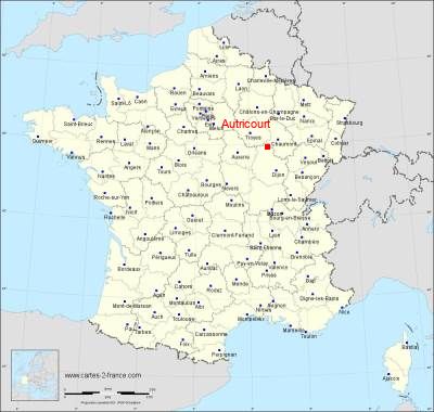 Carte de Autricourt