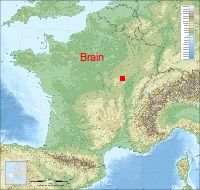 localisation mairie de Brain