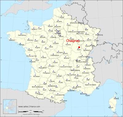 Carte de Chaignay