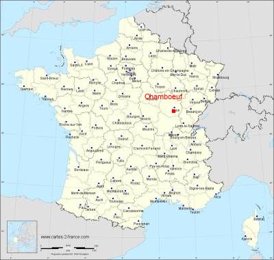 Carte de Chamboeuf