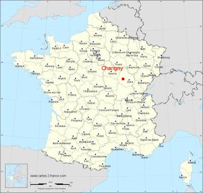 Carte de Charigny