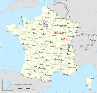 Carte de Charmes