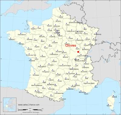 Carte de Chivres