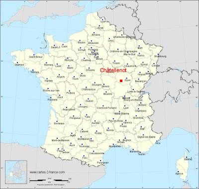 Carte de Châtellenot