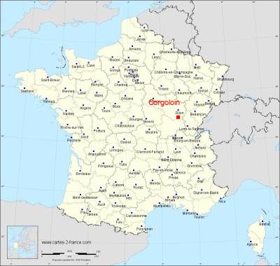 Carte de Corgoloin