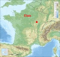 localisation mairie de Etais