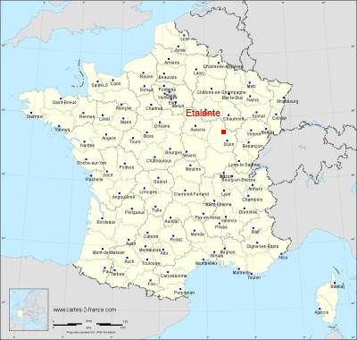 Carte de Etalante