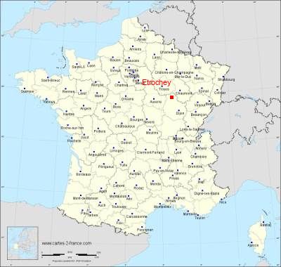 Carte de Etrochey