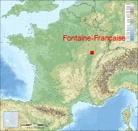 localisation mairie de Fontaine-Française