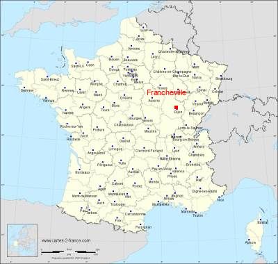 Carte de Francheville