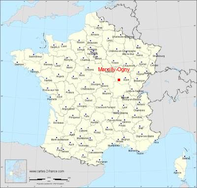 Carte de Marcilly-Ogny