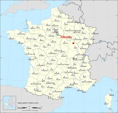 Carte de Mauvilly