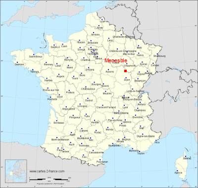 Carte de Menesble