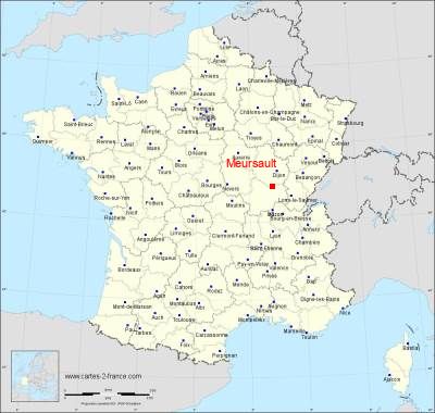 Carte de Meursault