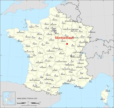 Carte de Montberthault