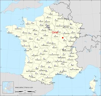 Carte de Orret