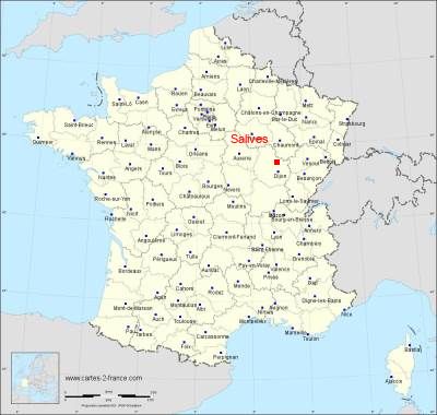 Carte de Salives
