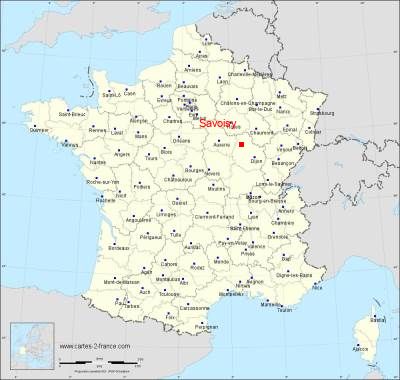 Carte de Savoisy