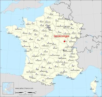 Carte de Semezanges