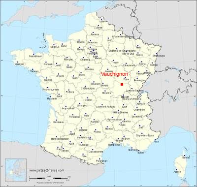 Carte de Vauchignon