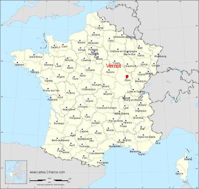 Carte de Vernot