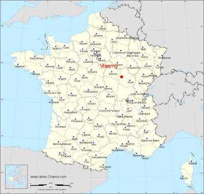 Carte de Viserny