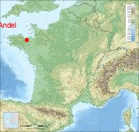 localisation mairie de Andel