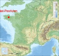 localisation mairie de Bulat-Pestivien