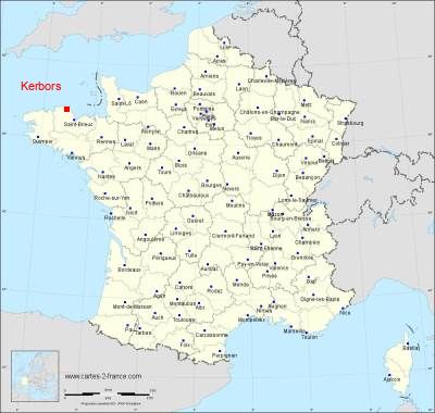 Carte de Kerbors