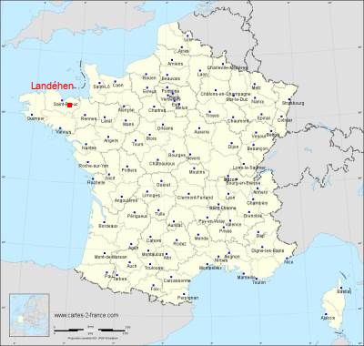 Carte de Landéhen