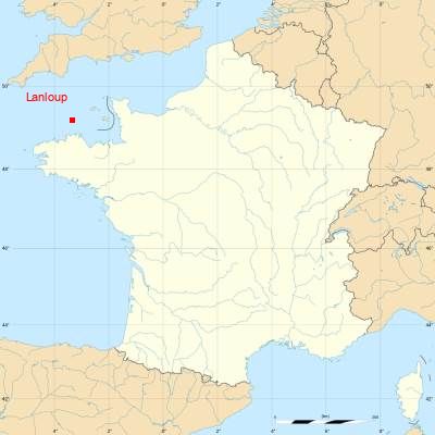 Fond de carte avec Lanloup
