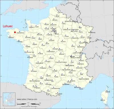 Carte de Lohuec